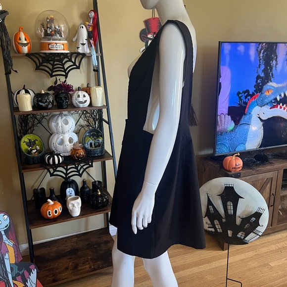 NWOT Boohoo Women’s Overall Style Black Skirt SZ 12 🖤 - Picture 5 of 10